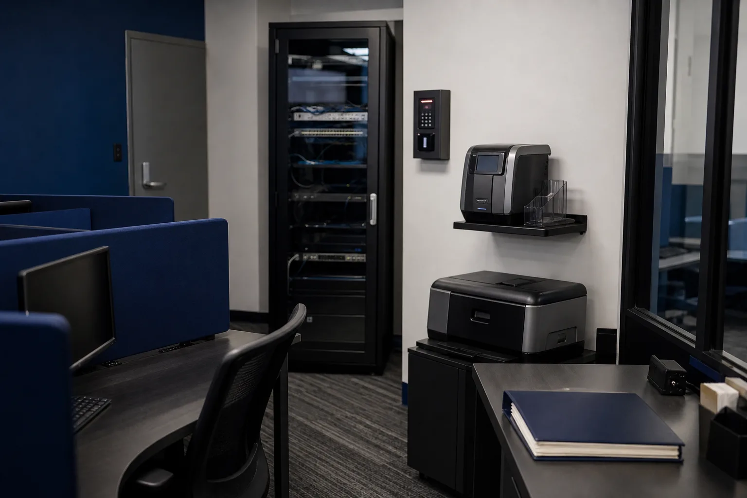 Operations room for identity, payment, and API workflows — no readable account data