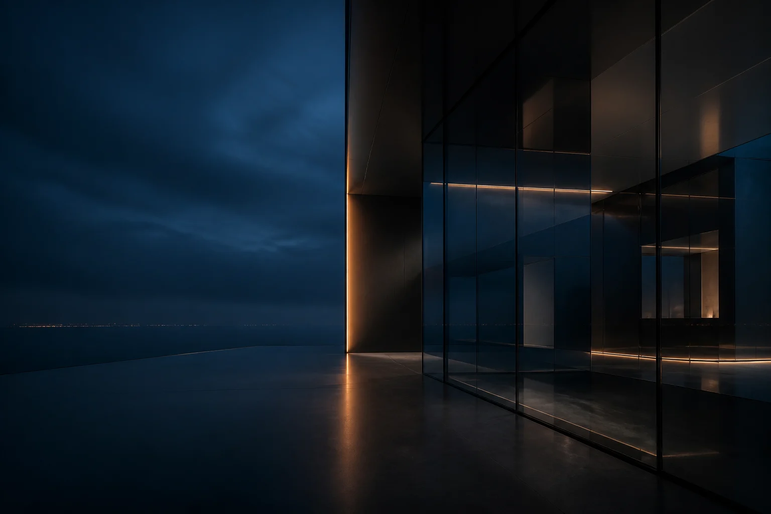 Two spatial volumes meeting at a refined boundary, representing internal and external exposure in one view